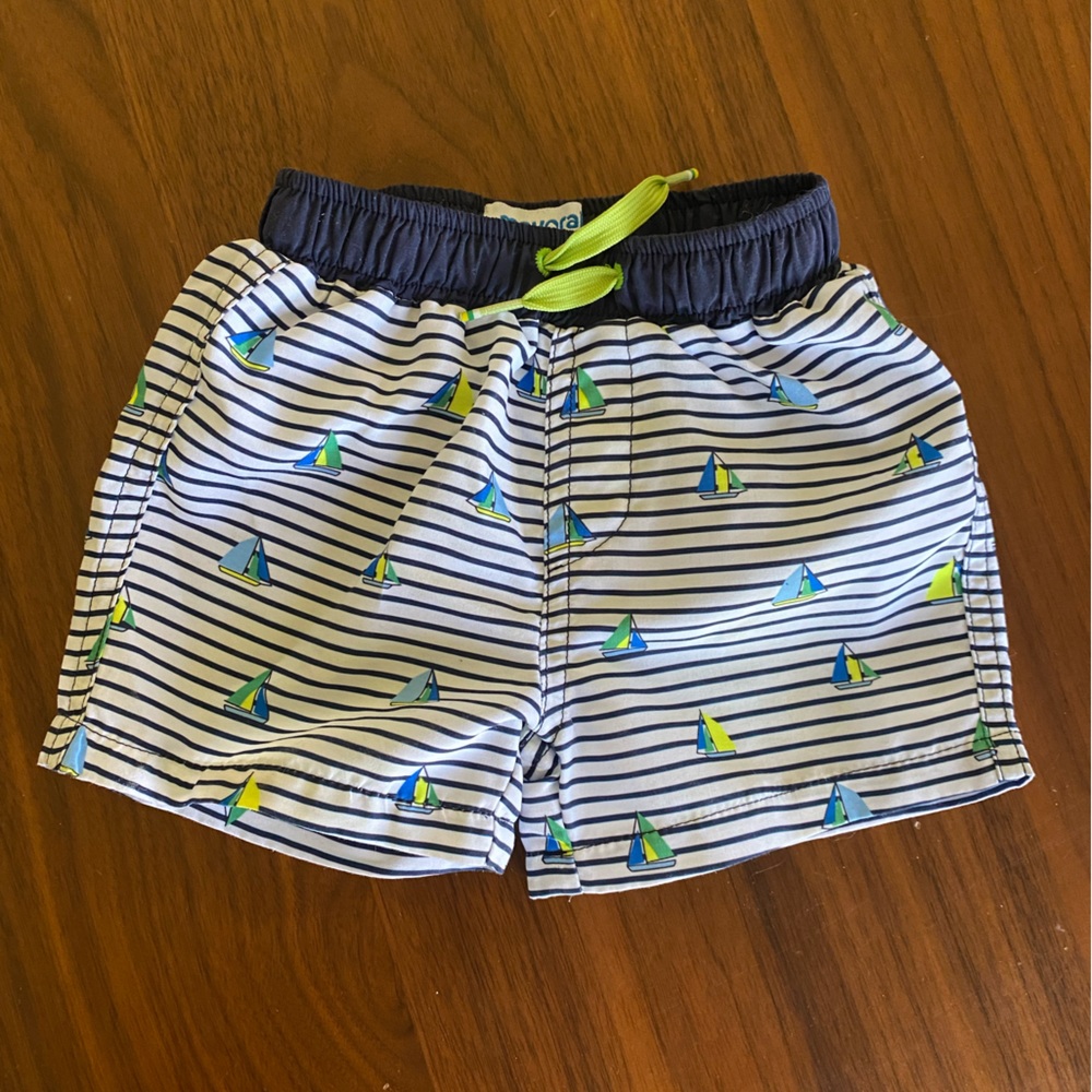 Mayoral sailboat swim trunks